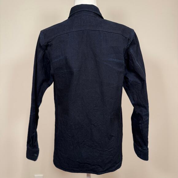 Rogue Territory Work Shirt - Indigo Selvedge Canvas - Size Small - Picture 3 of 9